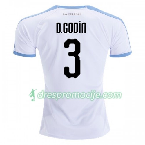 Urugvaj Dres Diego Godin 3 Gostujući 2019 Copa América Kratkih Rukava Urugvaj Dres Diego Godin 3 Gostujući 2019 Copa América Kratkih Rukava